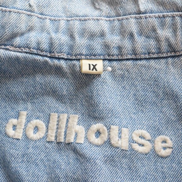 Dollhouse | Distressed | Blue Jean Jacket - Picture 5 of 5